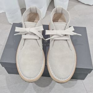 Rag & Bone Owen desert Light grey leather suede boots